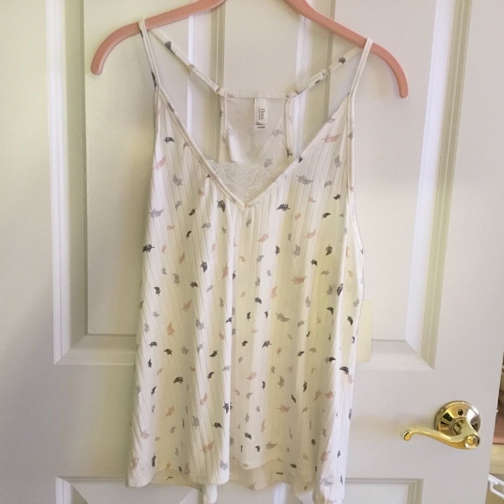NWT Flora Nikrooz Women’s Racerback Pajama Top Size Medium